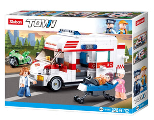 Sluban Bricks - Town Ambulance 328 pcs B1065