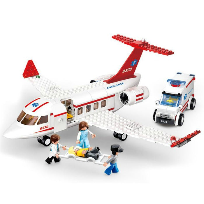 Sluban Bricks | Medical Air Ambulance Plane B0370