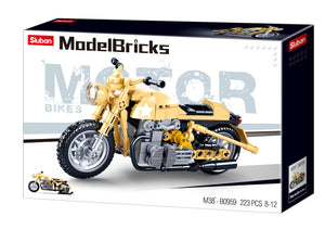 Sluban Bricks | Army Motorcycle 223 pc B0959