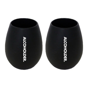 Alcoholder SqUish Stemless Silicone Tumbler