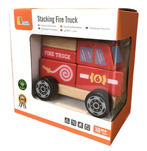 VIGA Toys - Stacking Fire Truck