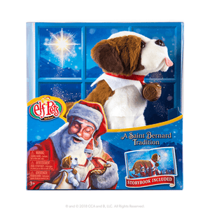 The Elf on the Shelf Elf Pets - Elf Saint Bernard