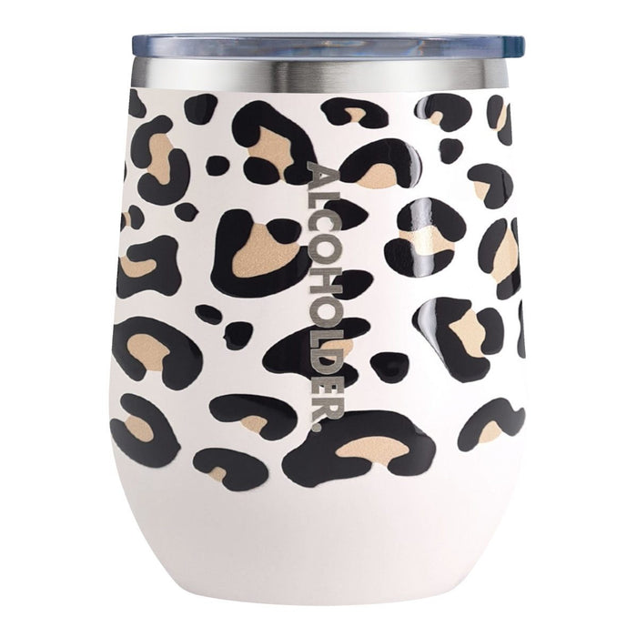 Alcoholder Stemless Insulated Tumbler | Leopard