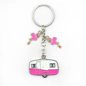 Van Go Key Rings | Various Caravan & RV Themed Designs & Colours