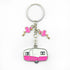 Van Go Key Rings | Various Caravan & RV Themed Designs & Colours