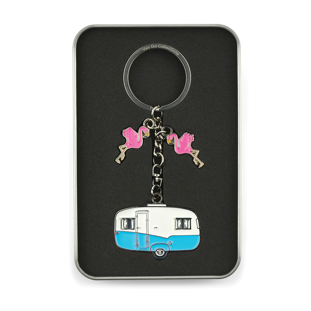 Van Go Key Rings | Various Caravan & RV Themed Designs & Colours