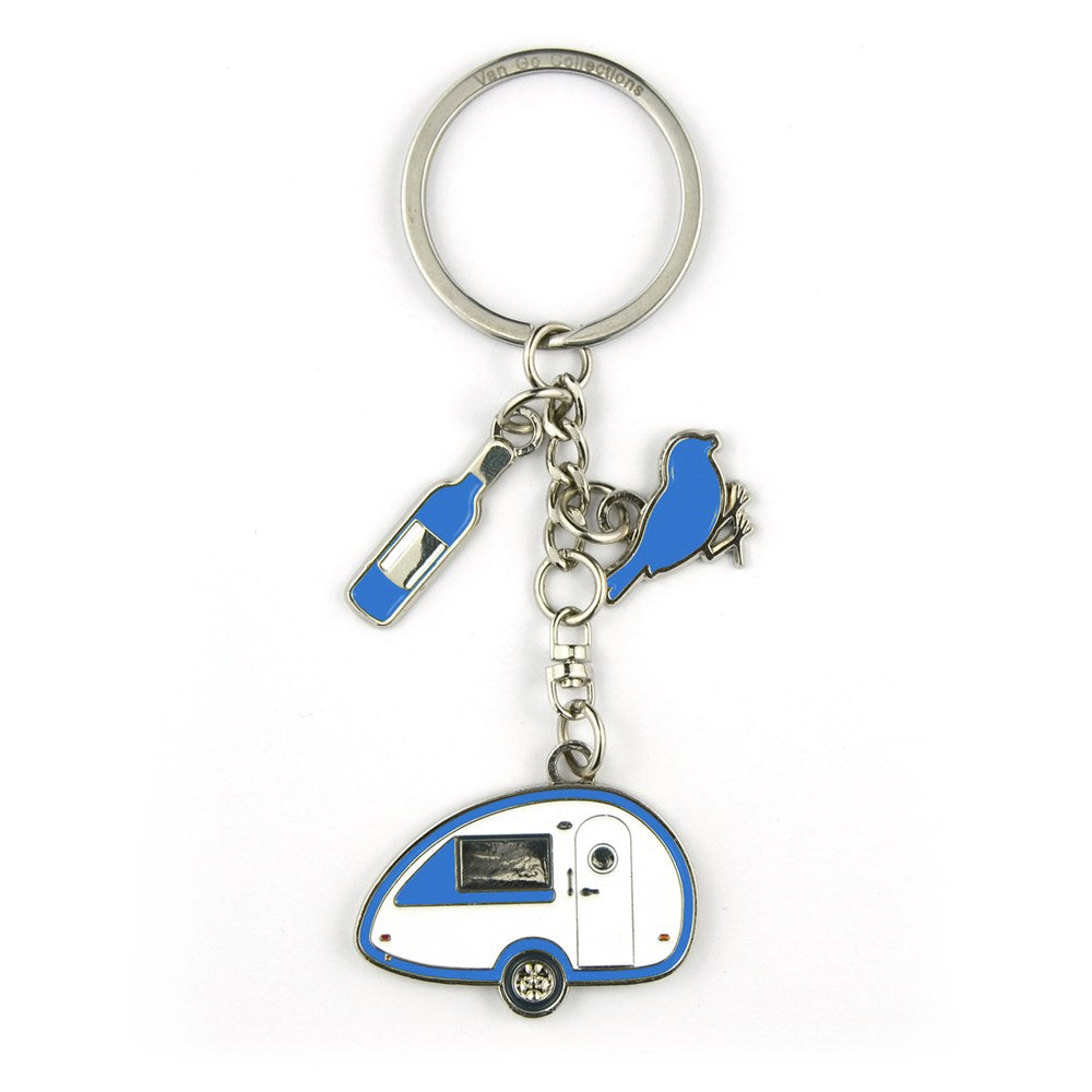Van Go Key Rings | Various Caravan & RV Themed Designs & Colours