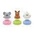 Tiger Tribe Mix & Match Bath Mates with koala, kangaroo and cockatoo tops removed from colourful bases — Adventure Awaits