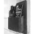 side on image of tooletries toiletry holder with toiletries 