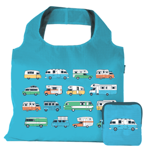 Van Go Tote Bags | Various Caravan Themed Designs & Colours