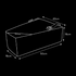 Tow Hitch Buddy caravan tow hitch cover dimensions diagram with 50 cm length — Adventure Awaits