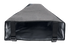 Grey caravan tow hitch cover underside with black securing straps — Adventure Awaits