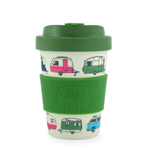 Van Go Bamboo Travel Mug | 400ml | Iconic Collection | Classic Green