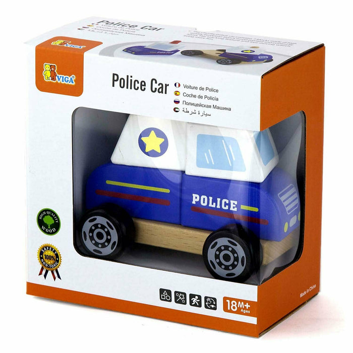 VIGA Toys - Stacking Police Car