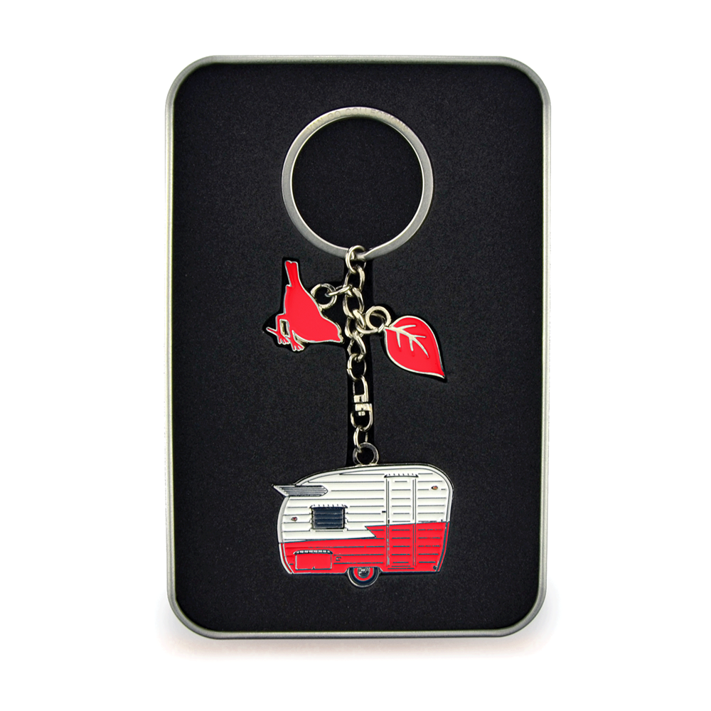 Van Go Key Rings | Various Caravan & RV Themed Designs & Colours