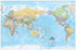 Hema Maps | The World Political Pacific-Centred