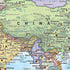 Hema Maps | The World Political Pacific-Centred